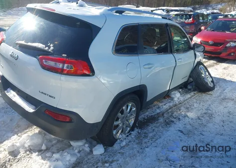 2015 Jeep Cherokee Limited from USA, damaged, VIN 1C4PJMDS5FW718342